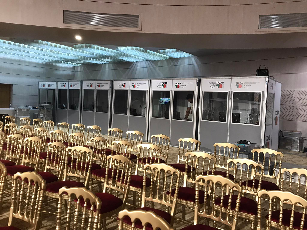 Organisation Seminaire Congres en tunisie, Système de conférence en Tunisie, Matériel Sonorisation en Tunisie, Matériel Projection en tunisie